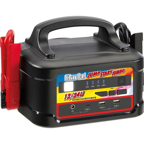 Clarke jumpstart 24v with - , 12/24v