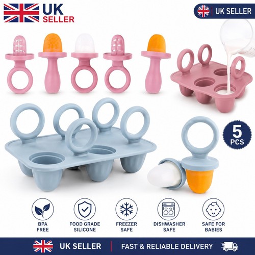 5pcs silicone ice lolly mould - 5pcs,