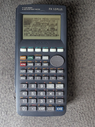 Casio plus programmable - plus,