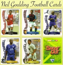 Magic Box Shoot Out ☆ PREMIER LEAGUE 2003-04 ☆ Football Cards (Arsenal to Leeds)