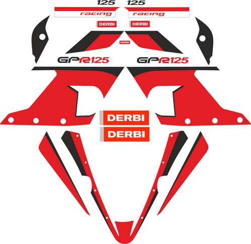Kit compatible with derbi gpr - derbi,