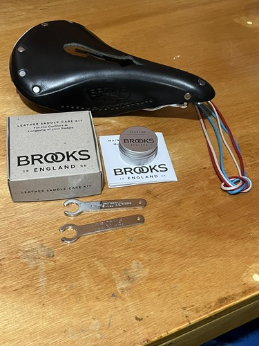 Brooks england b17 carved - b17,