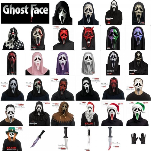 Adult licensed ghost face - licensed,