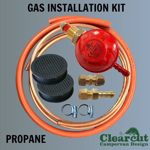 Campervan gas hob installation - gas,