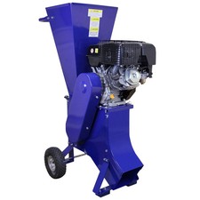 5T Electric Log Splitter & 15HP Wood Chipper Shredder 2000W Hydraulic Timber 3L