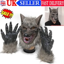 UK Adults Werewolf Wolf Grey