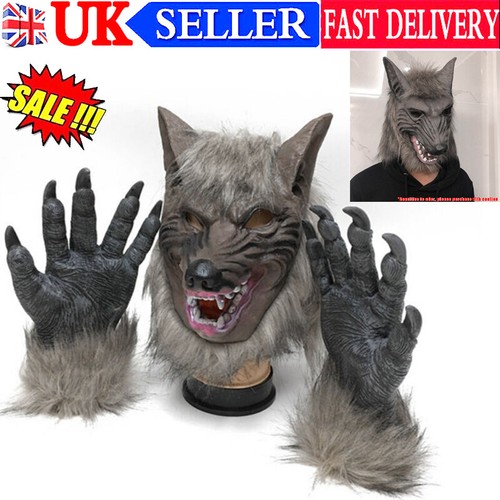 Adults werewolf wolf grey - uk,
