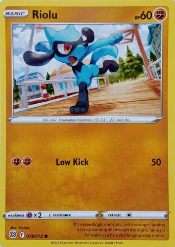 Riolu uncommon brilliant - -,
