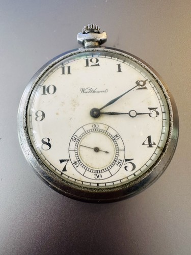 Vintage waltham mass w - mass, a.w.w.co