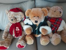 3 Harrods christmas Bears 1999