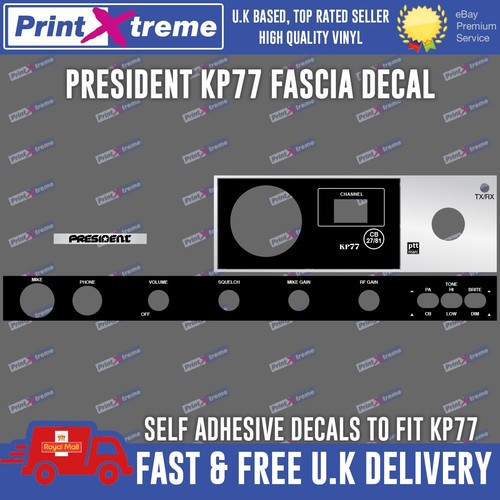 President kp77 radio - kp77, cb