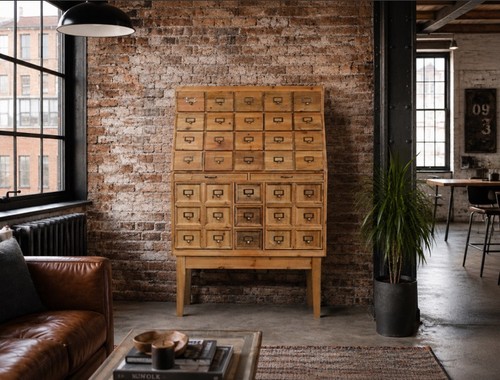 Apothecary style multi drawer - style,
