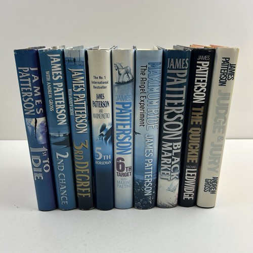 James patterson hardback - james,