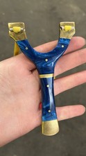 Brass and Blue Marble Catapult