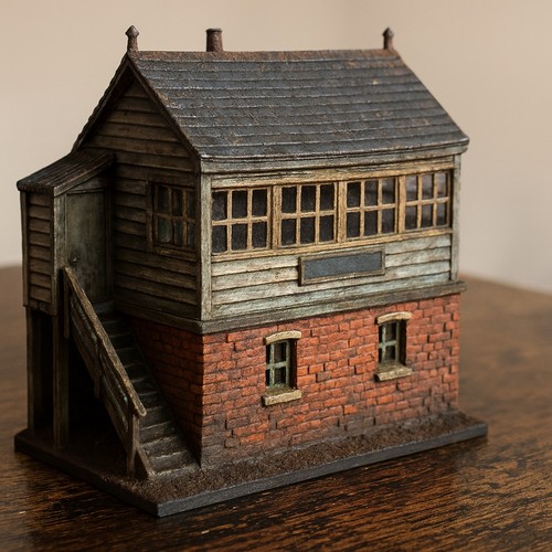 Signal box model railway - ,