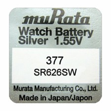 Murata SR626SW 377 AG4 SILVER