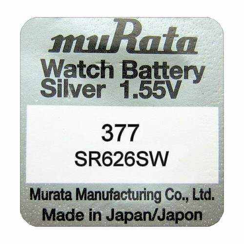Murata sr626sw 377 ag4 - murata, silver
