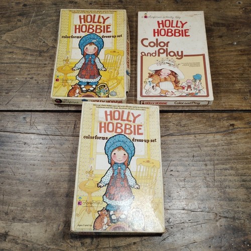 Three vintage holly - three, hobbie