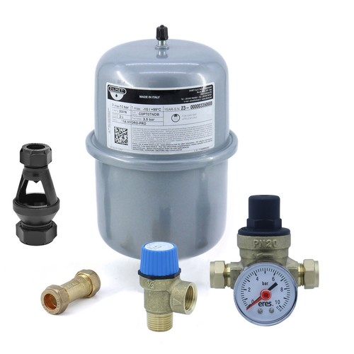 Unvented expansion pressure - expansion,