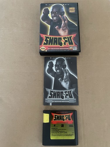 Sega mega drive shaq cib - sega,