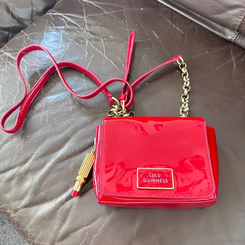 Lulu guinness lips clutch bag - lulu,