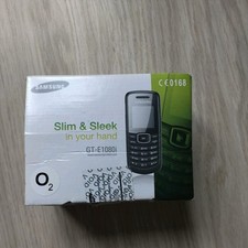 Samsung GT E1080 - Black (O2)