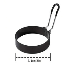 1pc, Egg Rings, Stainless