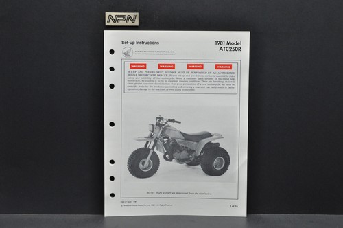 Vintage nos 1981 honda - vintage,