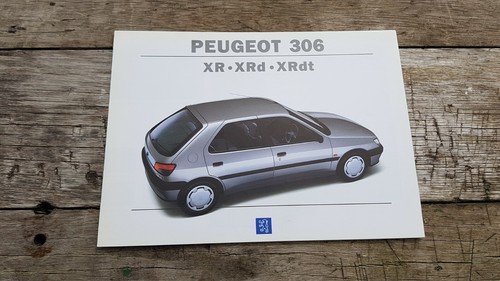 Peugeot 306 sales brochure - xr,