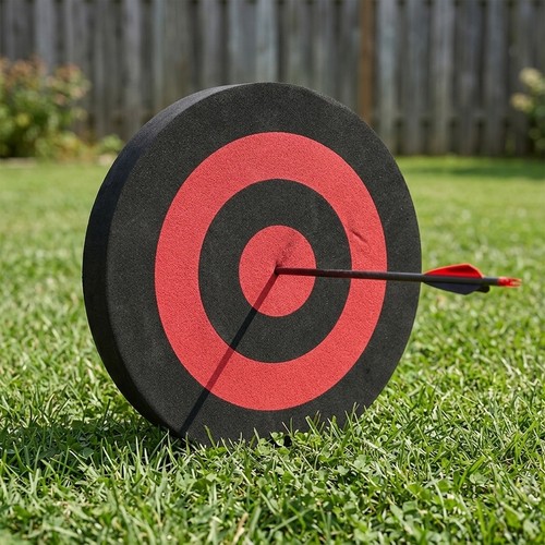 High visibility target self - visibility,