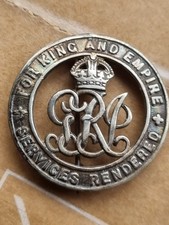 WW1 Silver War Badge, Royal Irish Rifles