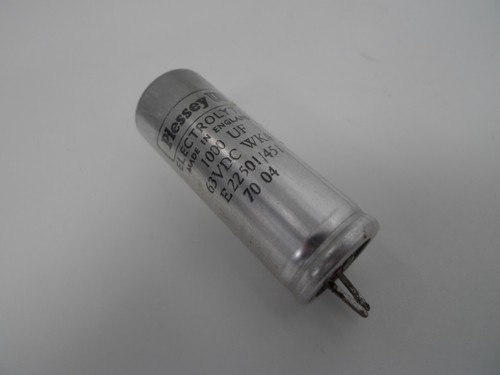 Electrolytic capacitor plessey - electrolytic,