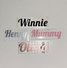 Personalised Custom Vinyl