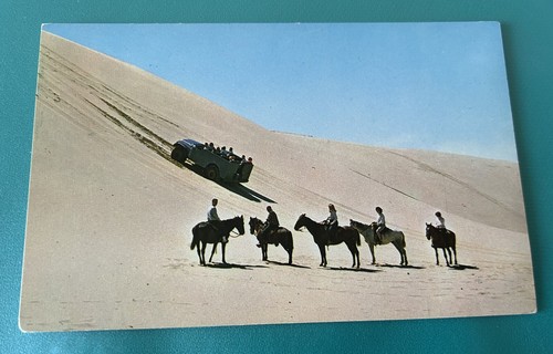 Horse back riders sand - sand, dune