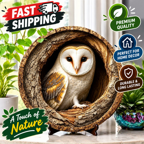 Stunning owl garden - owl,