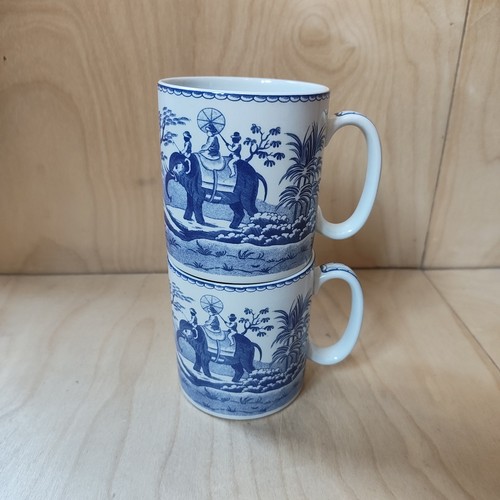 Spode indian sporting mugs - 2,
