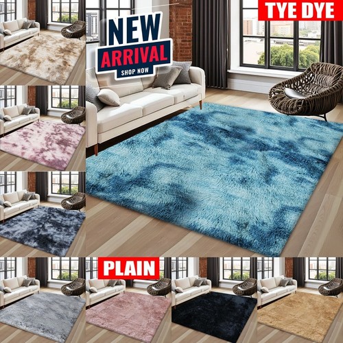 Fluffy large shaggy rugs - large, non