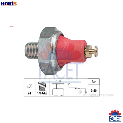 Oil pressure switch - pressure,