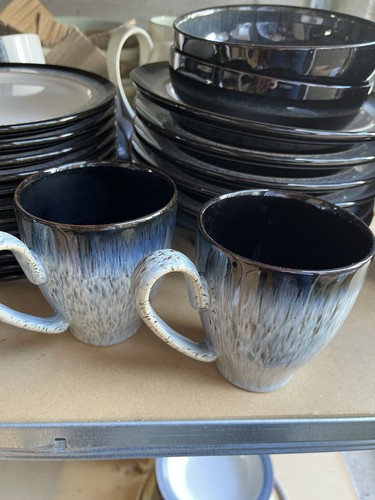 Denby halo mugs tall - denby,