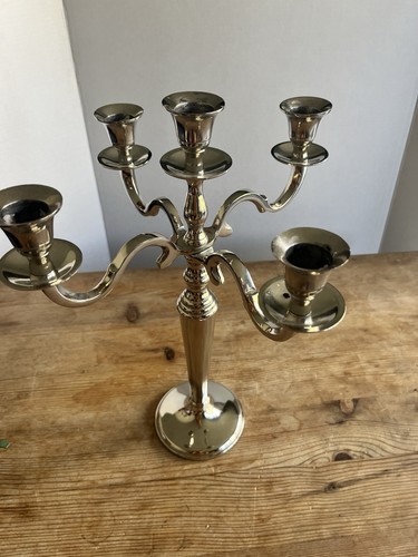 Vintage style metal candelabra - vintage-style,