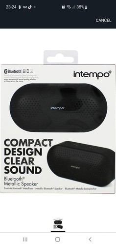 Intempo bluetooth metallic - bluetooth,