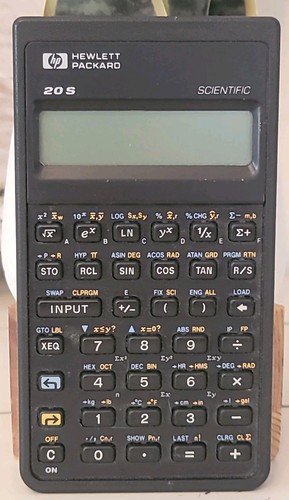 Hewlett packard 20s - packard, hp-20s