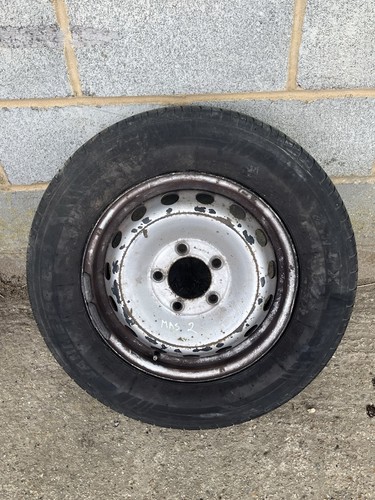 Steel wheel with tyre - steel,
