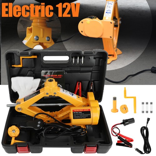 Electric car jack ton 12v - electric, 3