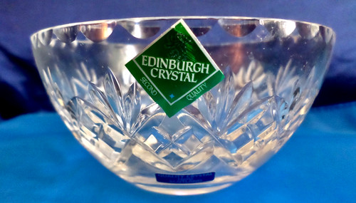 Edinburgh crystal bowl star - bowl, of