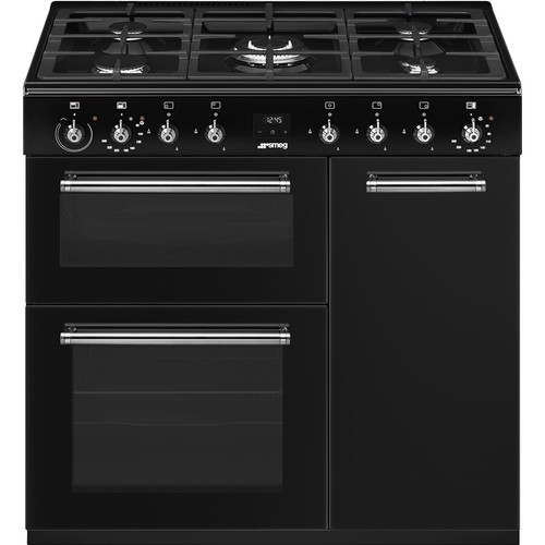 Smeg 90cm dual fuel range - dual,
