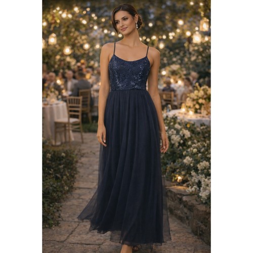 Amsale stephanie sequin lace - sequin,