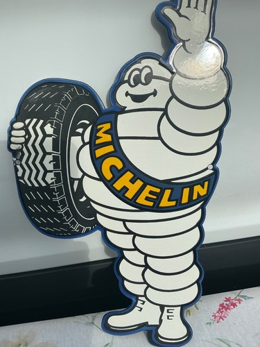 Michelin tyre man enamel - michelin,