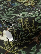 Dark Botanical Wallpaper Roll