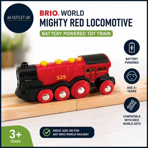 Brio world mighty red - mighty,